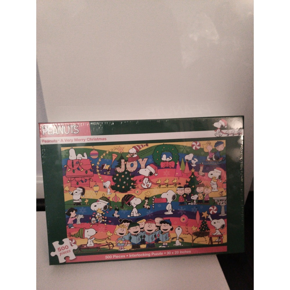 Peanuts: A Very Merry Christmas Puzzle New Sealed 500 Pieces